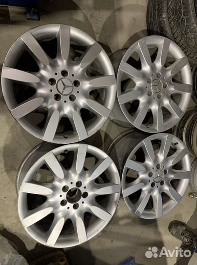 R-18., 5 на 112., комплект литых дисков