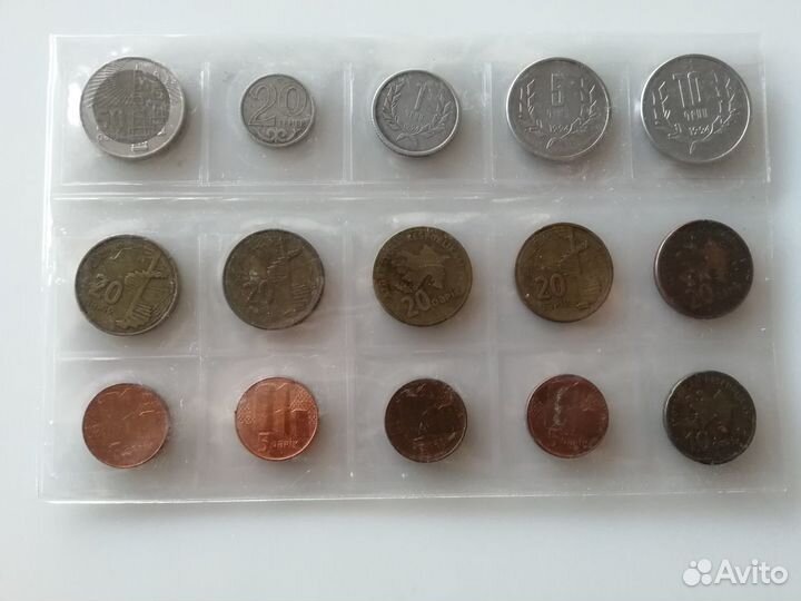 Монеты зарубежные разные