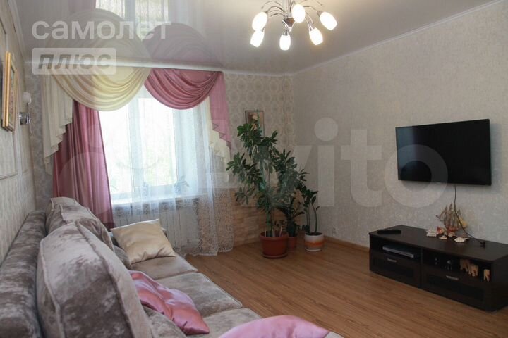 3-к. квартира, 57,1 м², 5/5 эт.