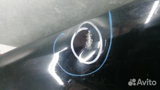 Крыло переднее левое mercedes benz M-class W164 (B