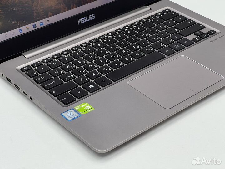 Asus ZenBook 3K IPS Core i7 SSD512g 940MX Металл
