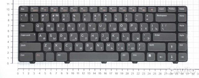 Клавиатура для Dell XPS 15 N4110 с подсветкой