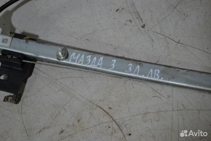 Стеклоподъемник задний левый Мазда Mazda 3 Bk Bl