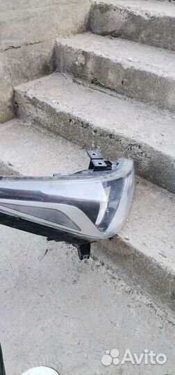 Фара на hyundai solaris