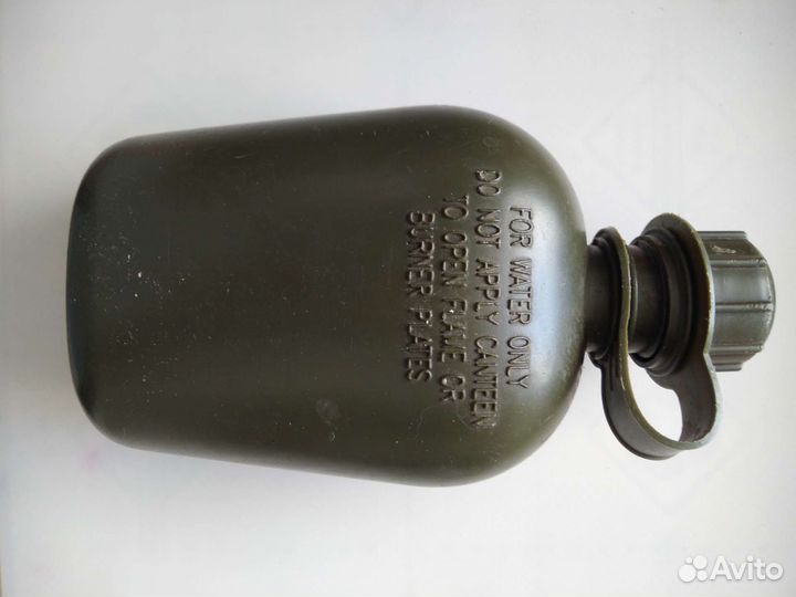 Фляжка армейская, пластиковая