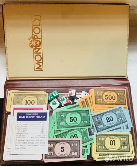 Игра настольная мини Монополия (анг.)