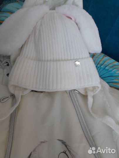 Шапка зимняя для девочки 46 48