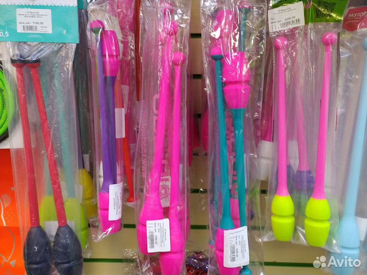 Булавы вставляющиеся для гимнастики