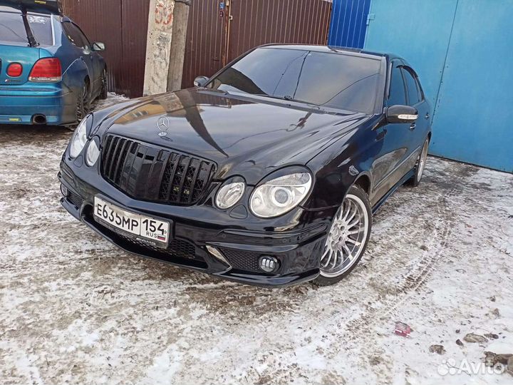 Бампера обвесы AMG e63 мерседес w211