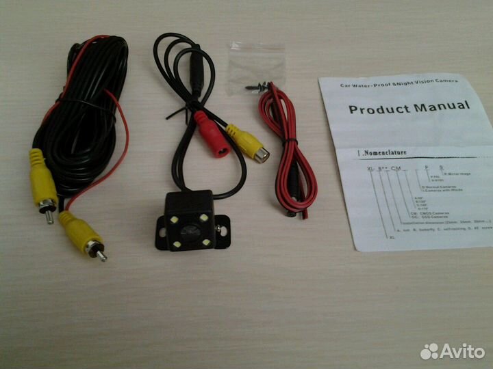 Камера заднего вида с 12(8,4) LED с подсветкой