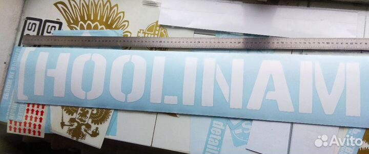 Наклейка на капот