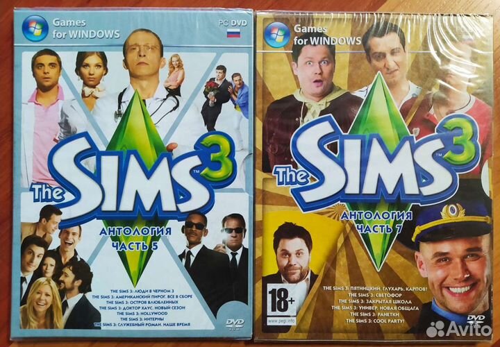 Sims 4, Sims 3 (полные издания)