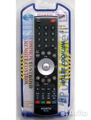 Универсальный пульт huayu toshiba RM-D809