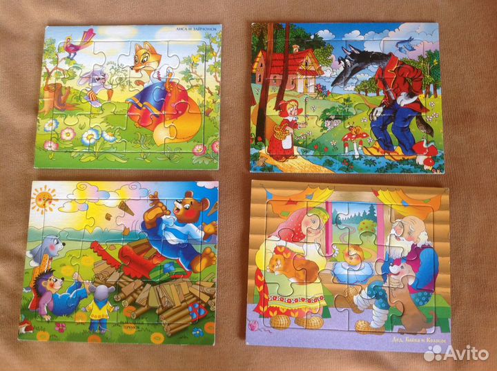 Пазлы детские;Пазл - коллаж Trefl