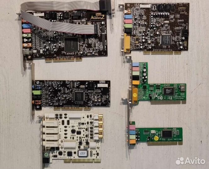 Сетевые, звуковые карты, Wi-Fi адаптеры, lpt, com