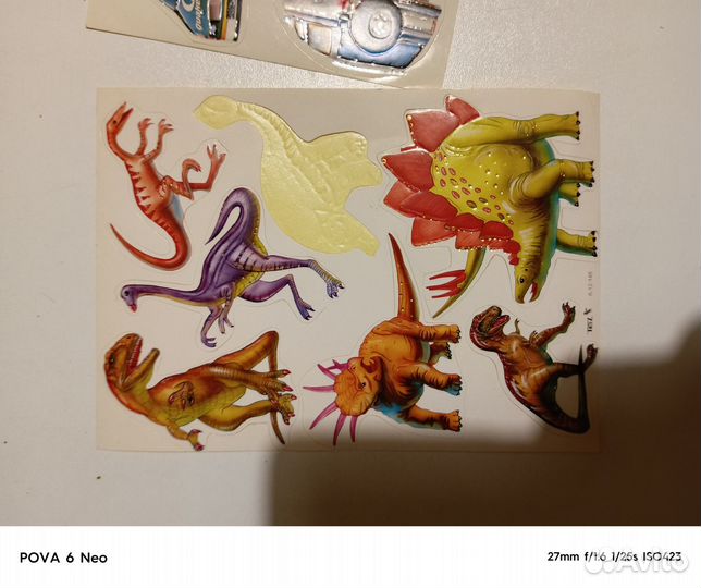 Наклейки винтажные