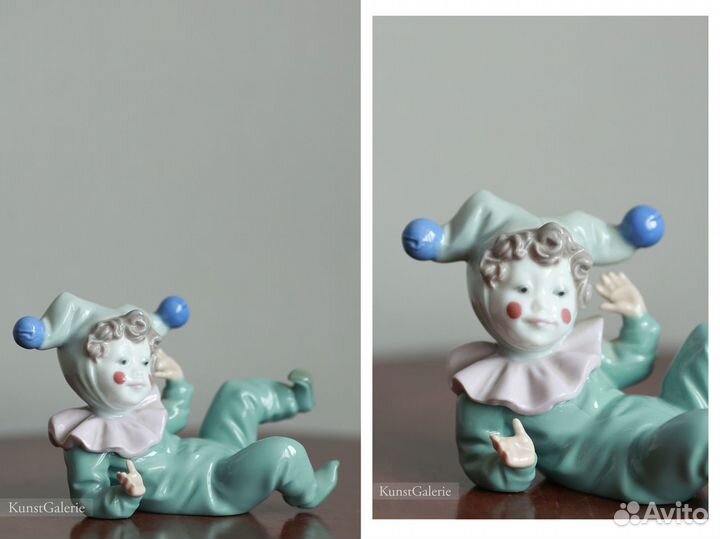 Шут Jangles NAO by Lladro фарфоровая статуэтка