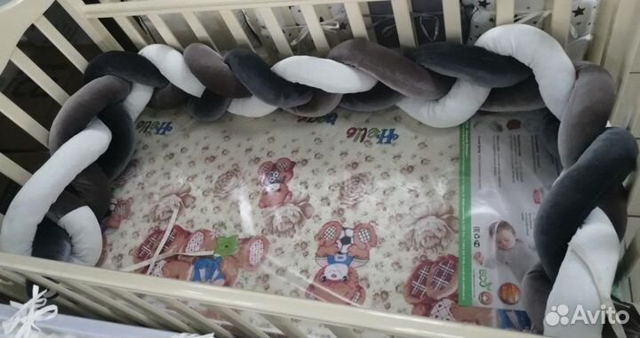 Бортик в кроватку My Baby Косичка