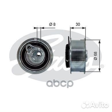 T43219 ролик натяжной ремня грм VW Touran/Tigu