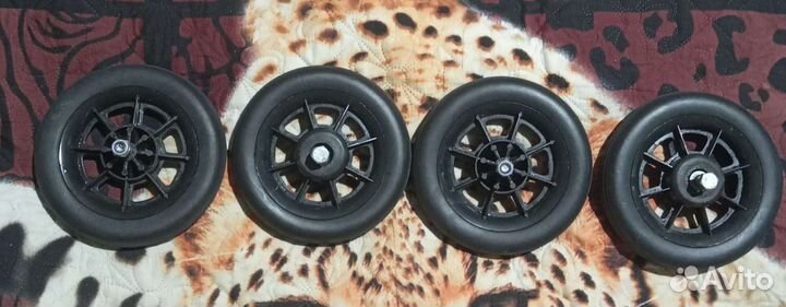 Колеса для колясок-санок