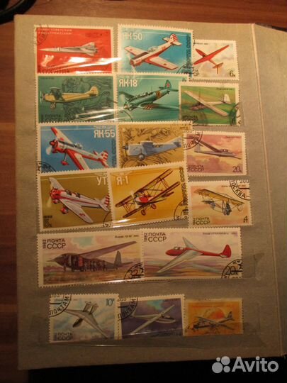 Марки СССР 60-80 годов. Корабли, космос и самолёты