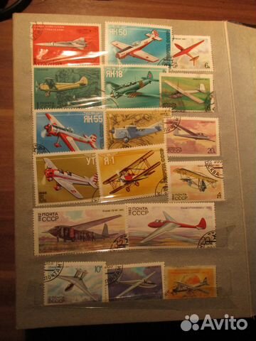 Марки СССР 60-80 годов. Корабли, космос и самолёты
