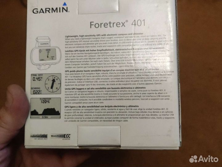Навигатор garmin foretrex 401