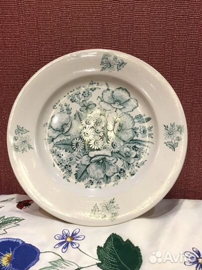 Тарелки старинные дулево