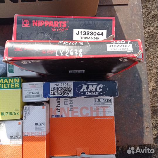 Фильтра для иномарок