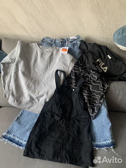 Вещи на девочку пакетом 158 164 14шт