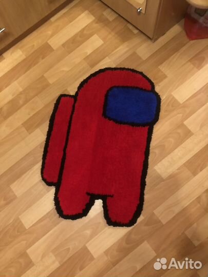 Тафтинговый ковер, ручная работа