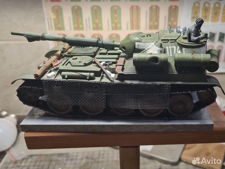 Модель танка су-101 
