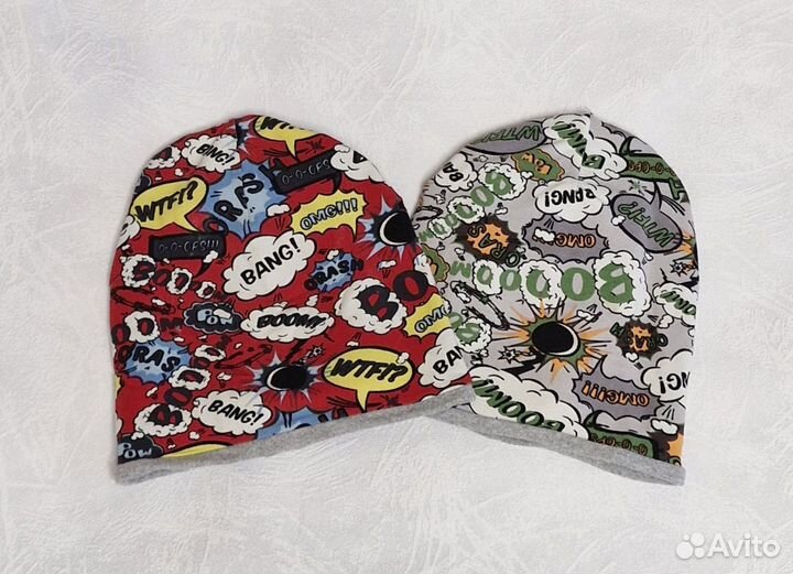 Шапка и снуд для мальчика р. 50