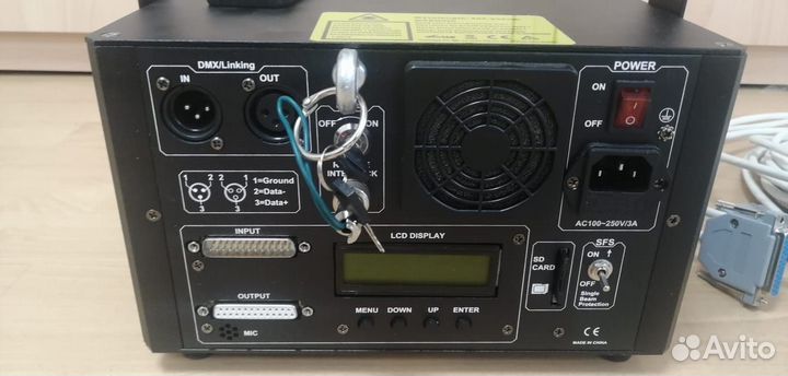 Анимационный лазерный 3D проектор AU35RGB