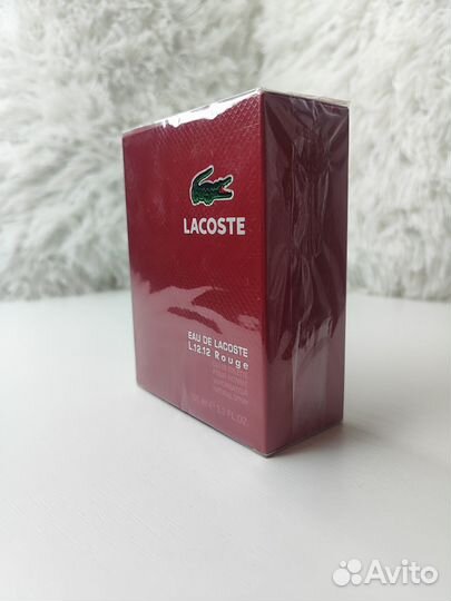 Lacoste L 12 12 Red Rouge Лакост 100 мл