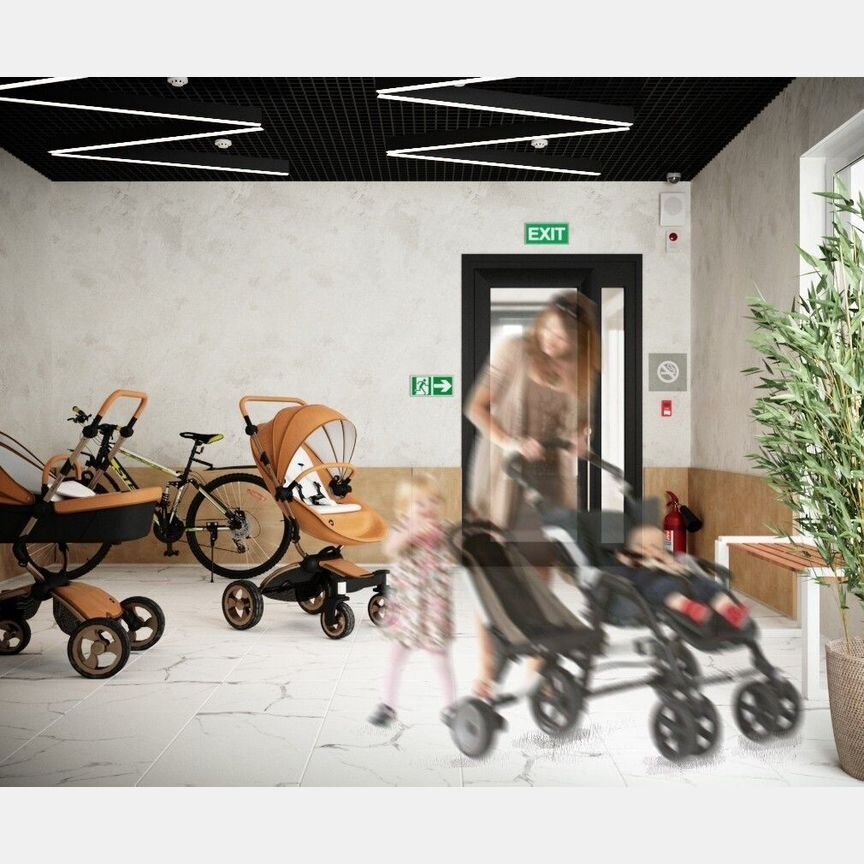 1-к. квартира, 41,1 м², 6/8 эт.