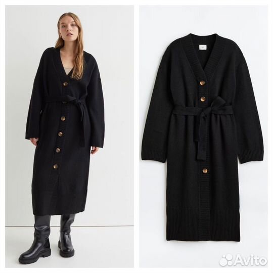 Кардиган H&M с шерстью M новый