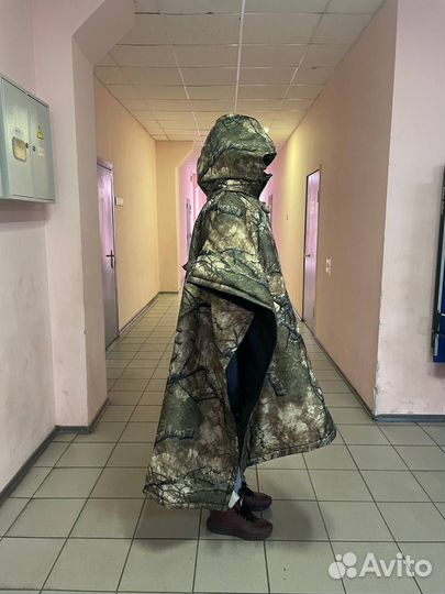 Накидка пончо военный