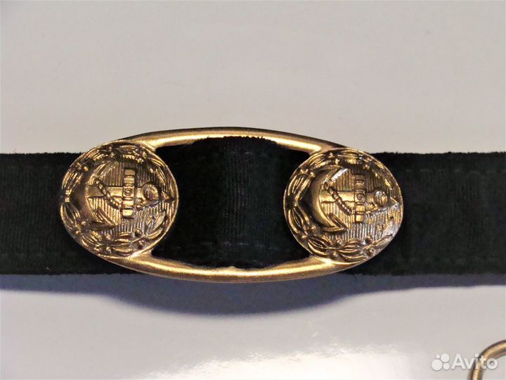 Офицерский ремень вмф СССР с подвесами, новый