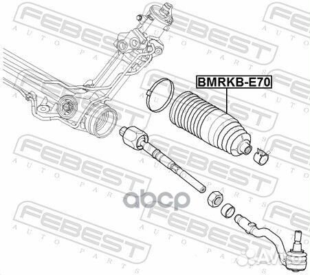 Пыльник рулевой рейки bmrkbe70 Febest