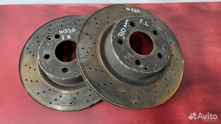 Диски тормозные передние Mercedes-Benz S-Класс