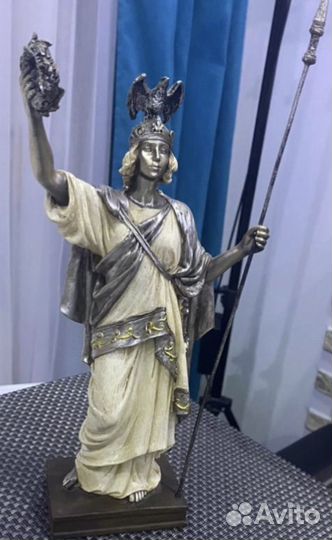 Афина статуэтка искусственный мрамор