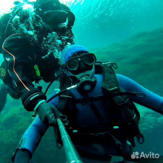 Дайвинг на Голубом озере