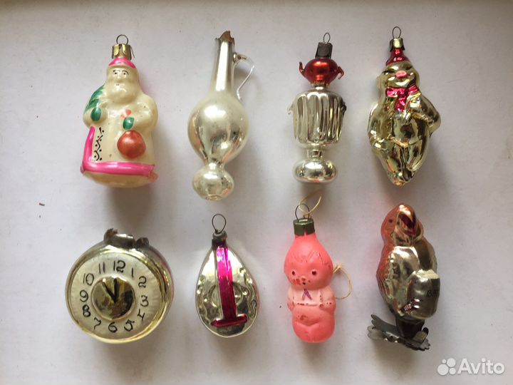 Елочные игрушки ссср(в реставрацию)