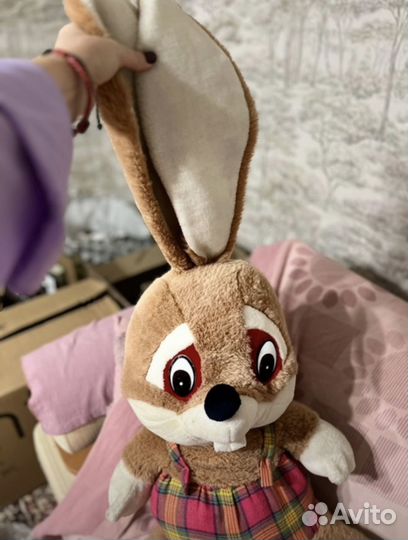 Большая мягкая игрушка Заяц