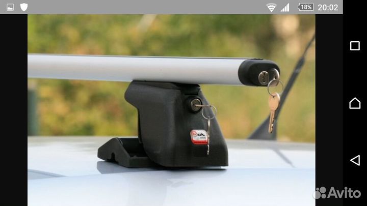 Ford Transit Conect багажник на крышу