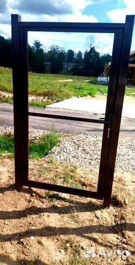 Ворота откатные от производителя с калиткой