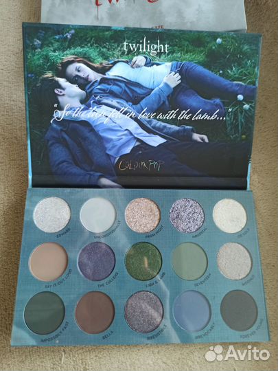 Хайлайтер+тени colourpop twilight