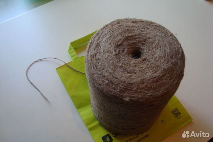 Джут, джутовый канат 1 мм