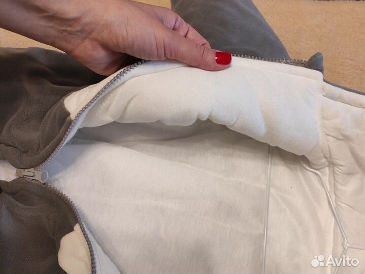 Теплый комбинезон для новорожденного